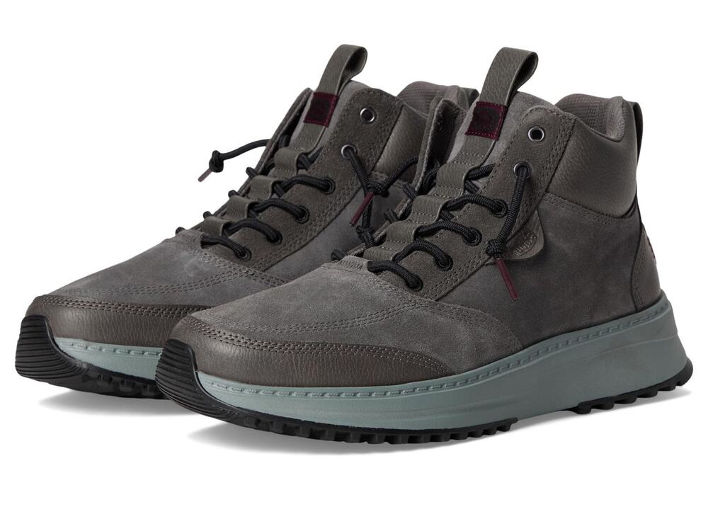 HEYDUDE Tahoe Classic Mix Men's Grey Comfort Outdoor Boots Size 11 M